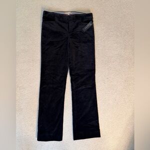 Banana Republic Black Velour Pants